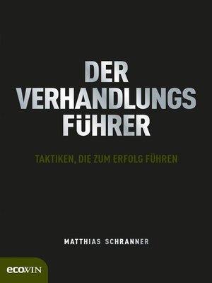 cover image of Der Verhandlungsführer
